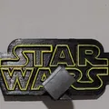 Giá đỡ tường cho lightsaber Star Wars màu bạc - Thumbnail 3