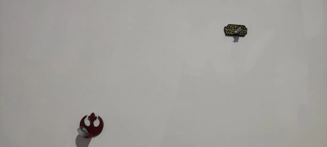 Giá đỡ tường cho lightsaber Star Wars màu bạc - Image 4