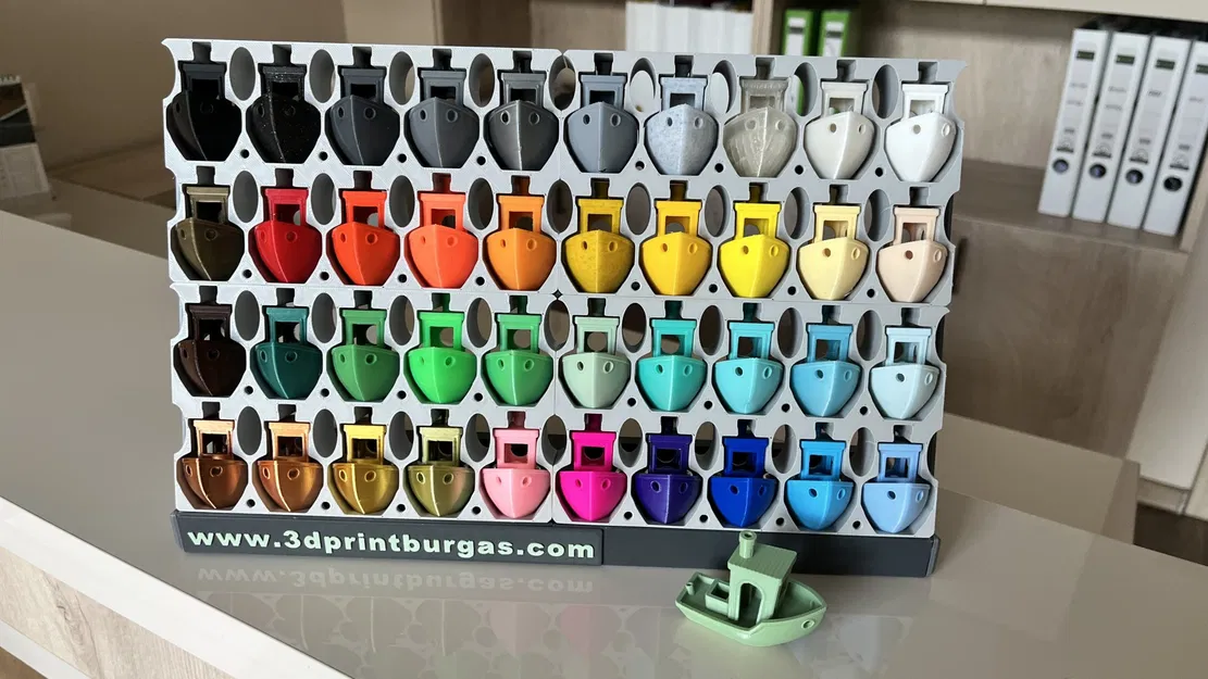 Giá đỡ trưng bày Dock khô cho mô hình 3D Benchy - Image 1