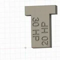 Thước đo ly hợp trượt WG24 cho 20HP và 30HP - Thumbnail 4