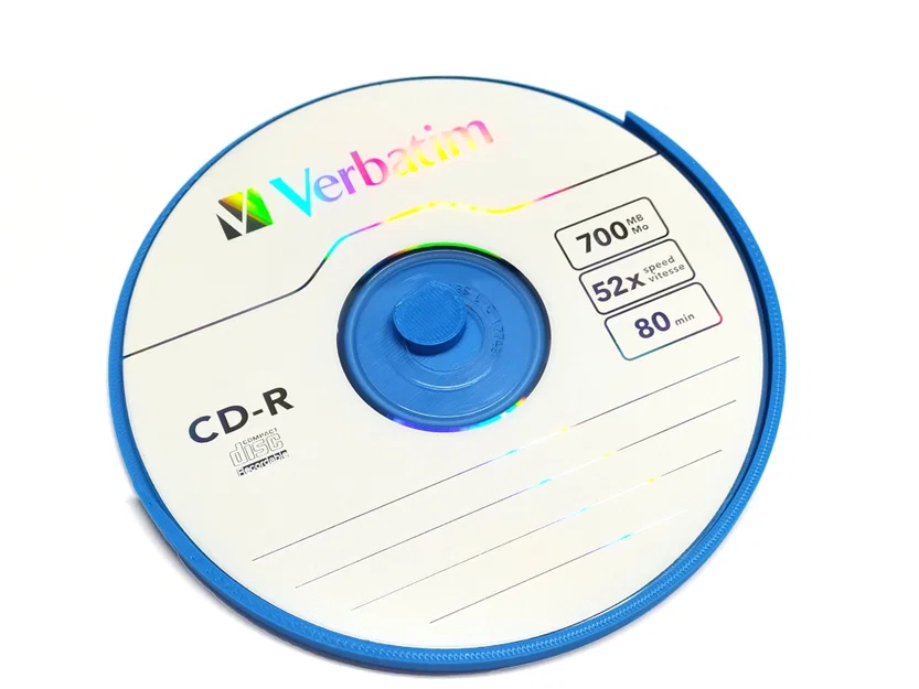 Giá đỡ đĩa CD/DVD nhỏ gọn chống trầy xước - Image 1