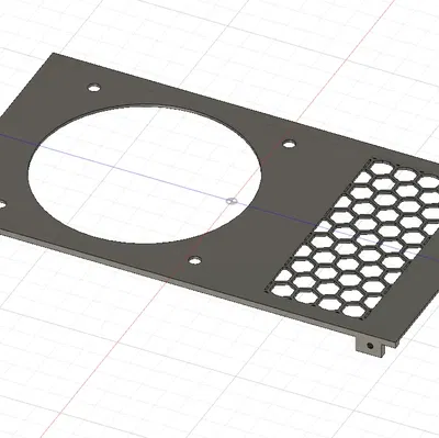 Nắp PSU Voxelab Aquila cho quạt 92mm