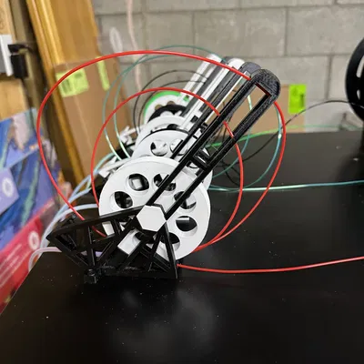 Hệ thống đệm lắp đặt cho Prusa MMU