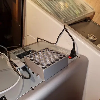 Giá đỡ bộ lọc Hepa Alveo3d cho Bambu Lab X1C