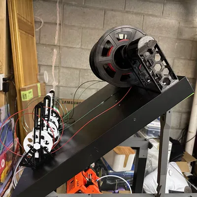 Hệ thống đệm lắp đặt cho Prusa MMU