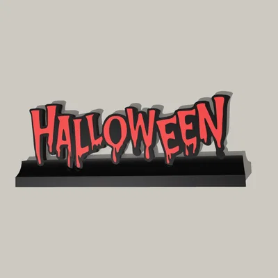 Giá đỡ trang trí Halloween nhiều màu sắc