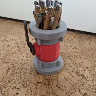 Giá đỡ bút hình van khóa nước Storz từ đội cứu hỏa