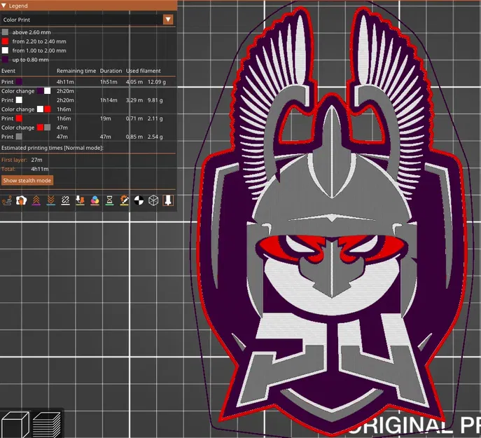 Biểu tượng đội CTF P4 với hiệu ứng phát sáng trong bóng tối - Image 4