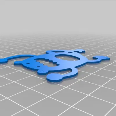 Bộ sưu tập quái vật - Nghệ thuật tường 2D