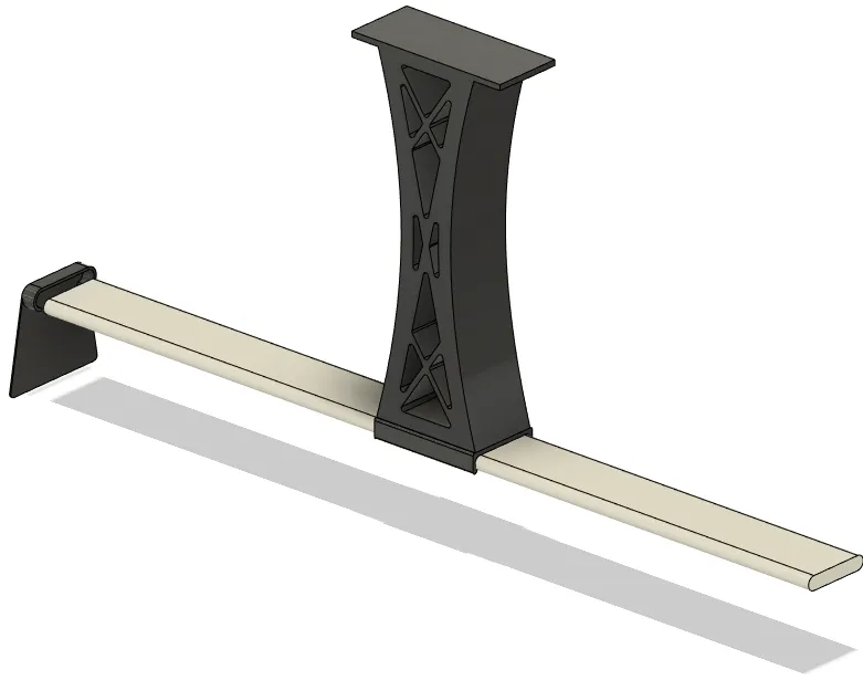 Giá đỡ đèn LED Sinkor II 60 cm WRB 20W lắp trần - Image 1