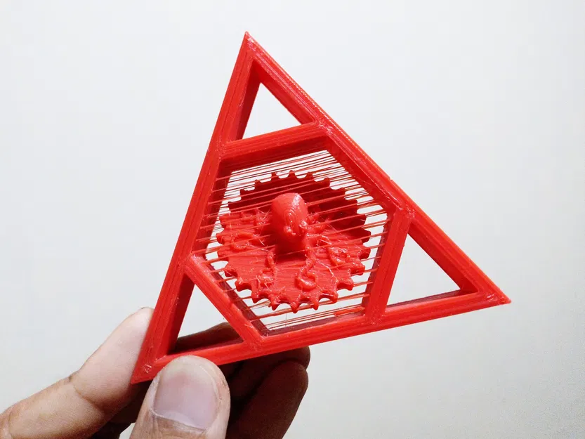 Biểu tượng LULZBOT treo nghệ thuật dây thừng - Image 1