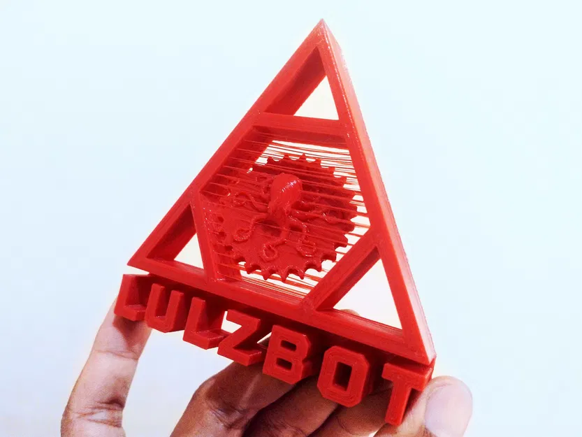 Biểu tượng LULZBOT treo nghệ thuật dây thừng - Image 2