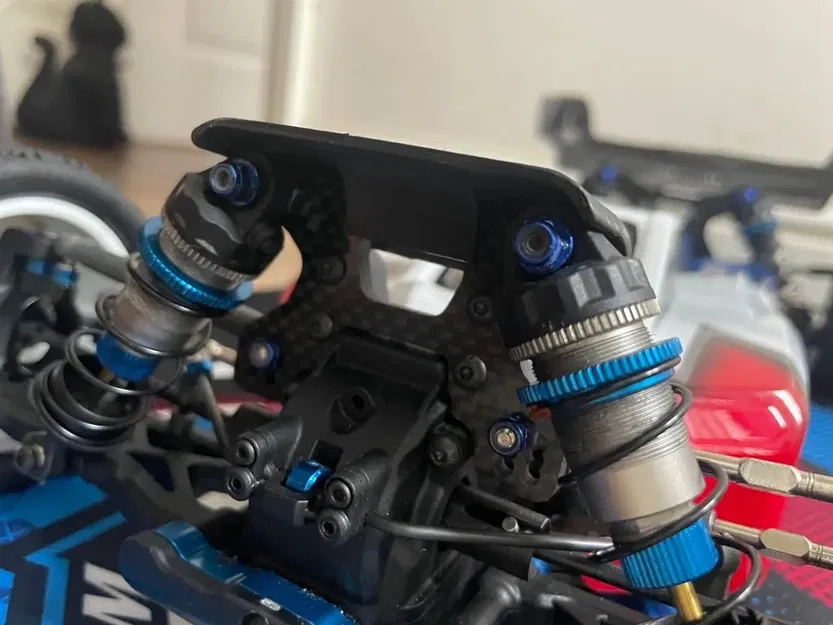 Bộ bảo vệ giảm xóc trước cho Team Associated B74.2 - Image 1