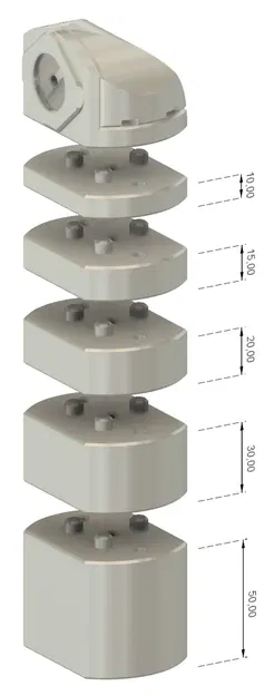 Chặn cửa và giá đỡ điều chỉnh bằng nam châm - Image 7
