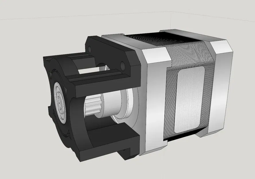 Giá đỡ bảo vệ trục Nema17 cho trục X máy in Creality CR-10 - Image 2