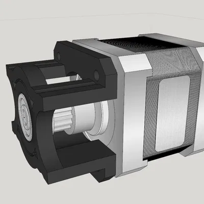 Giá đỡ bảo vệ trục Nema17 cho trục X máy in Creality CR-10