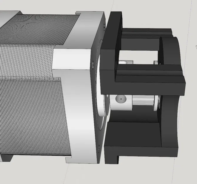 Giá đỡ bảo vệ trục Nema17 cho trục X máy in Creality CR-10 - Image 3