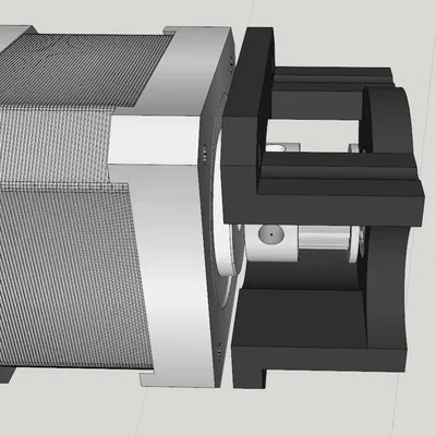 Giá đỡ bảo vệ trục Nema17 cho trục X máy in Creality CR-10