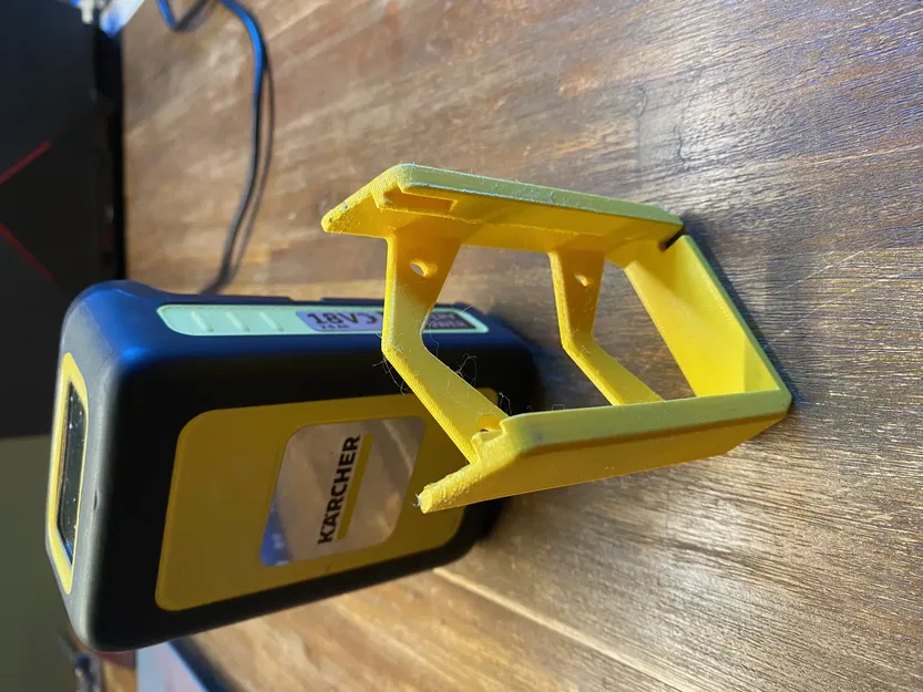 Giá đỡ treo tường cho pin Kärcher 18V - Image 2