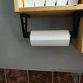 Giá đỡ khăn giấy với thanh có đường kính 15-30mm dài 260mm - Thumbnail 1