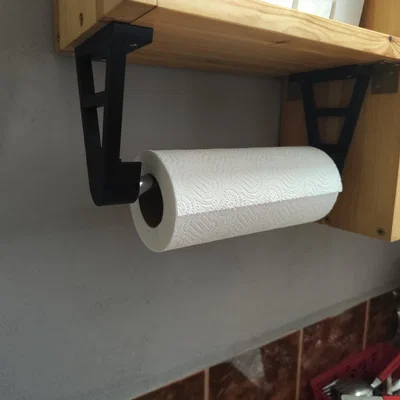 Giá đỡ khăn giấy với thanh có đường kính 15-30mm dài 260mm