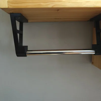 Giá đỡ khăn giấy với thanh có đường kính 15-30mm dài 260mm