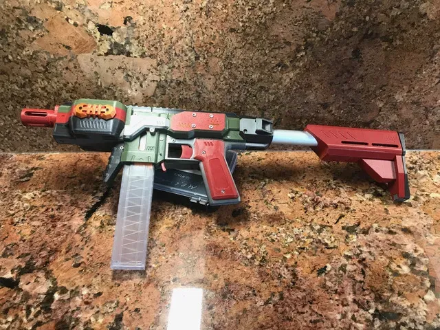 Súng bắn đạn foam Solenoid Gryphon cải tiến - Image 1