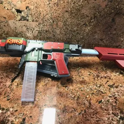 Súng bắn đạn foam Solenoid Gryphon cải tiến