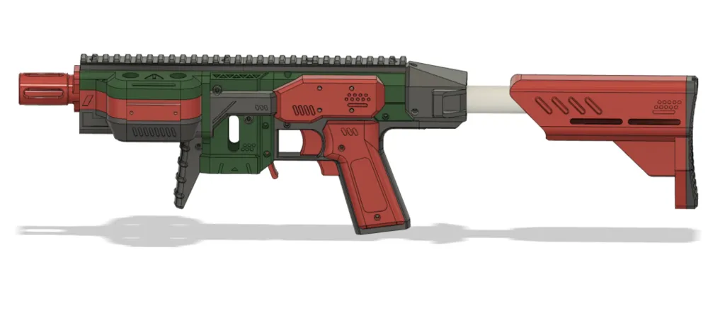 Súng bắn đạn foam Solenoid Gryphon cải tiến - Image 2