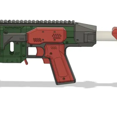 Súng bắn đạn foam Solenoid Gryphon cải tiến