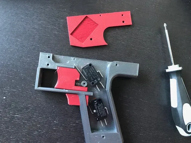 Súng bắn đạn foam Solenoid Gryphon cải tiến - Image 4