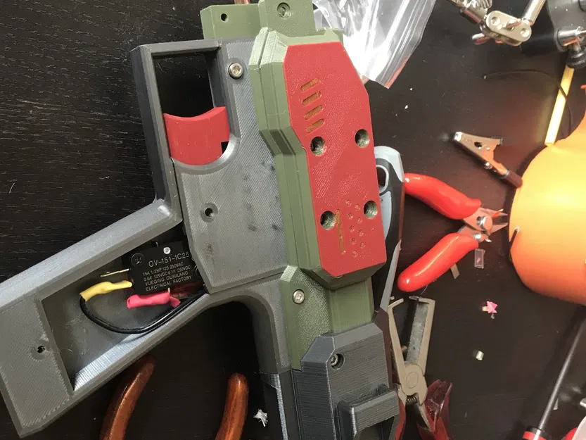 Súng bắn đạn foam Solenoid Gryphon cải tiến - Image 9