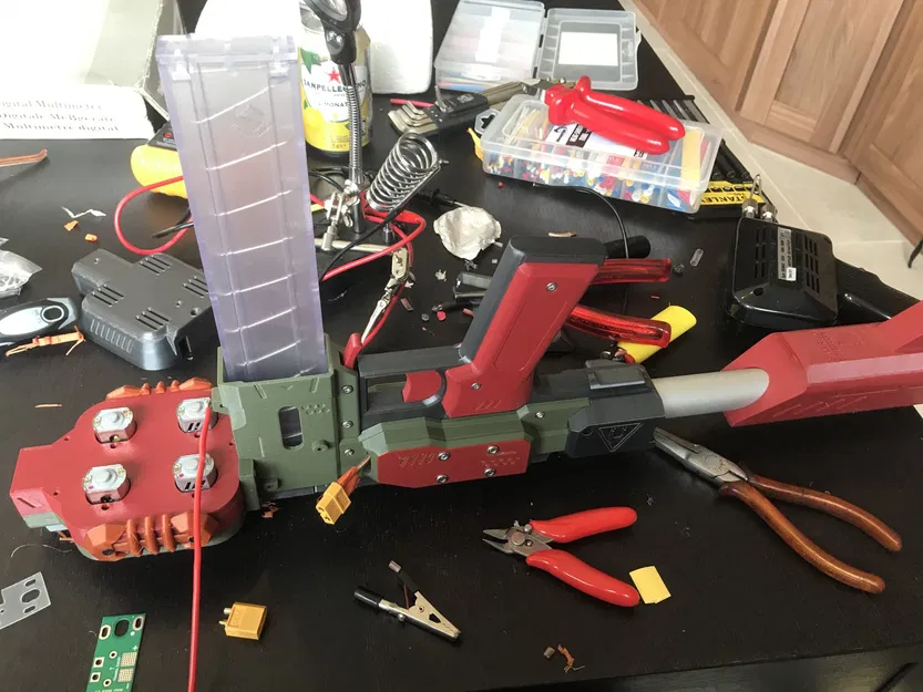 Súng bắn đạn foam Solenoid Gryphon cải tiến - Image 10