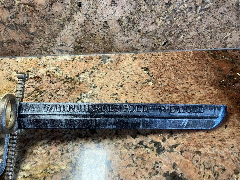 Dao parrying an toàn LARP in 3D độc đáo và tùy chỉnh - Image 3