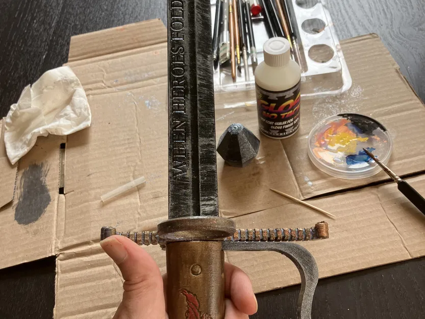 Dao parrying an toàn LARP in 3D độc đáo và tùy chỉnh - Image 5