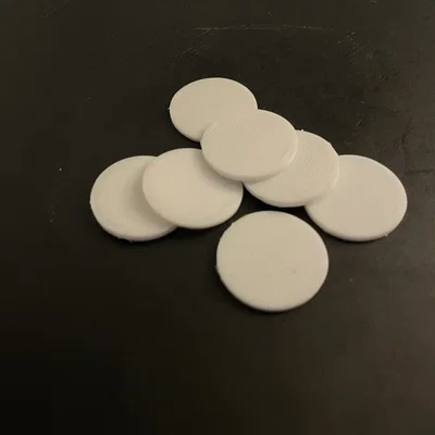 Đồng xu 1 Euro kích thước thật