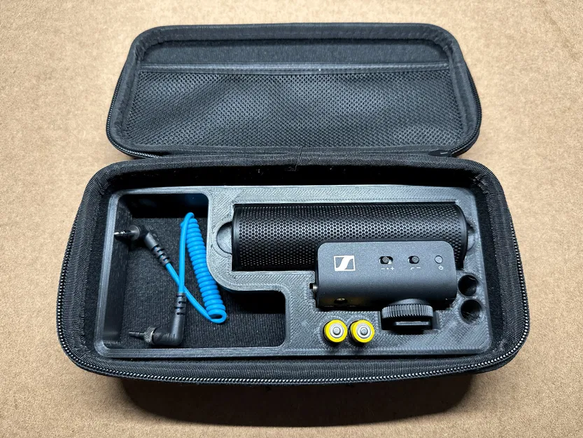 Gá đỡ cho Sennheiser MKE400 II trong hộp Gopro Hero 9/10/11 - Image 1