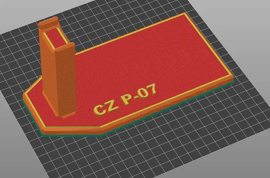 Giá đỡ cho CZ P-07 DUTY BLOW BACK - Image 3