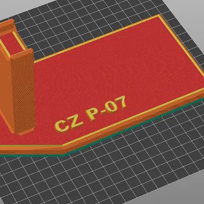 Giá đỡ cho CZ P-07 DUTY BLOW BACK