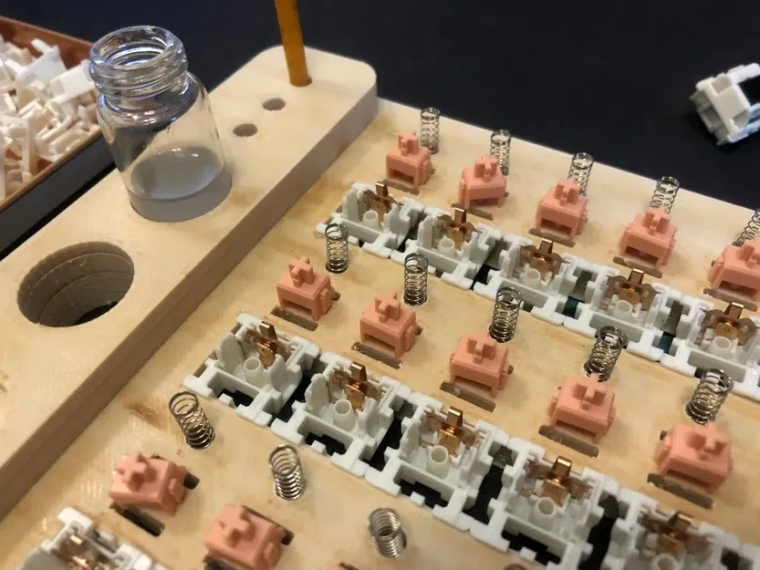 Trạm bôi trơn và sửa đổi công tắc bàn phím Cherry/Kailh - Image 4