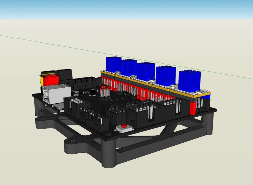 Giá đỡ cho bo mạch Bigtreetech SKR v1.3 - Image 1