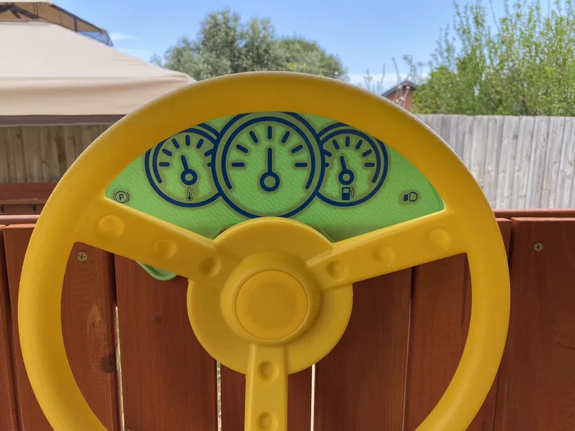 Bảng điều khiển màu sắc cho pháo đài chơi của trẻ em - Image 3