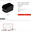 Thùng chứa bã cà phê cho máy pha Jura A1-A5-A7-A9-ENA - Thumbnail 4