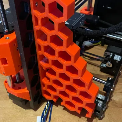 Thay thế PSU cho Prusa MK4 với kiểu dáng tổ ong