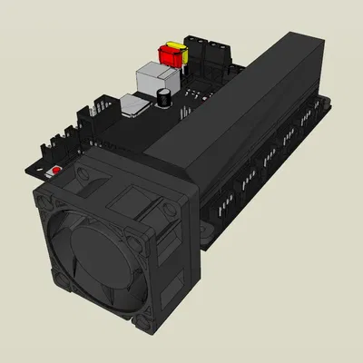 Quạt làm mát driver BIGTREETECH SKR v1.3 với quạt 40mm