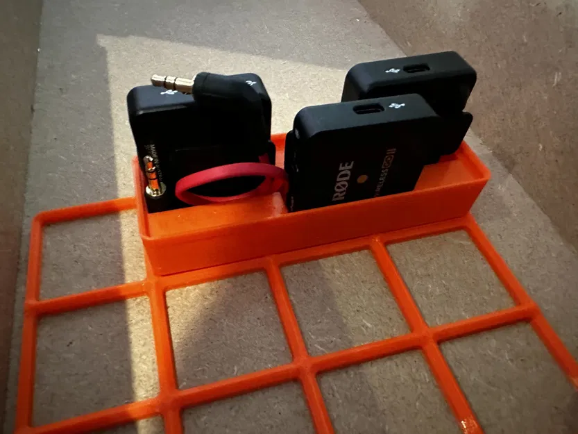 Hộp Gridfinity cho bộ Rode Wireless Go II - Image 1