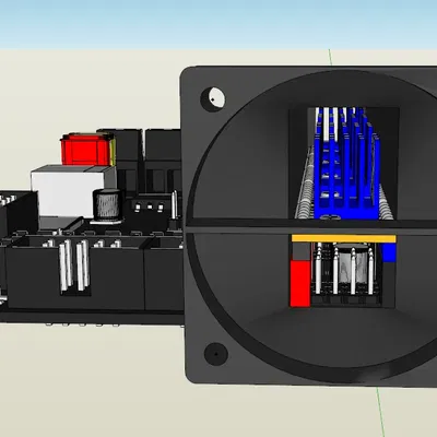 Quạt làm mát driver BIGTREETECH SKR v1.3 với quạt 40mm