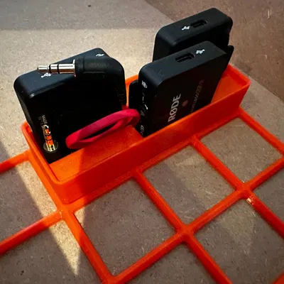 Hộp Gridfinity cho bộ Rode Wireless Go II