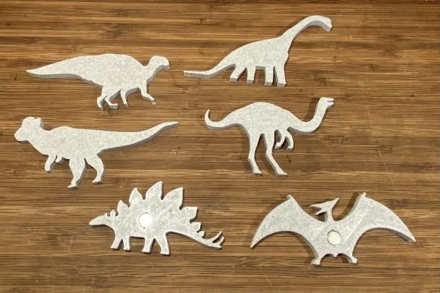 Nam châm tủ lạnh hình khủng long - Image 2