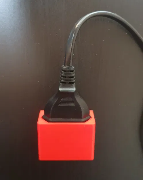 Giá đỡ phích cắm Type-C Europlug (lưng phẳng, góc nhẹ) - Image 1